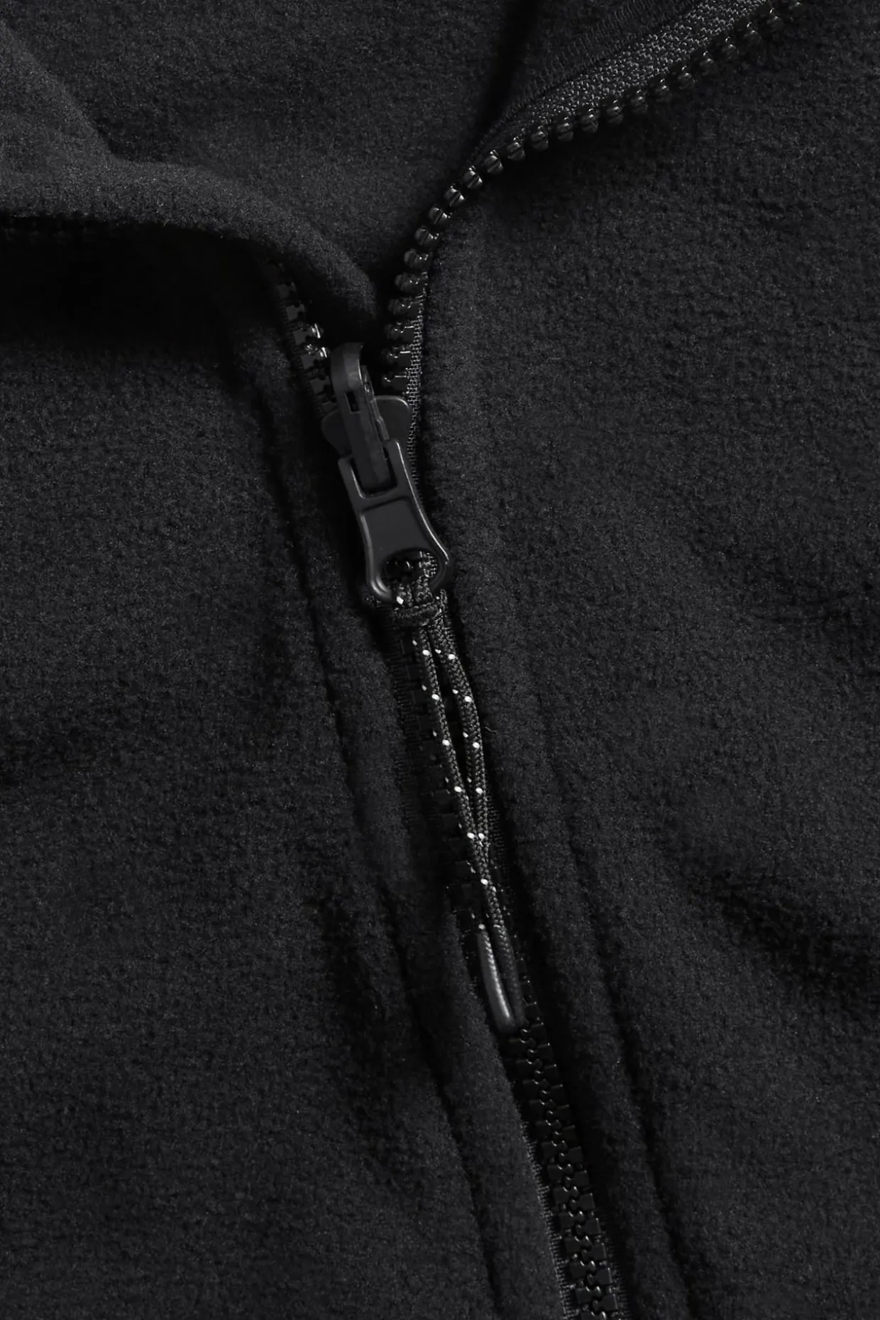 Kaxs-malliston fleecetakki, jossa zip-in/zip-off | Musta | Lapset | Kappahl