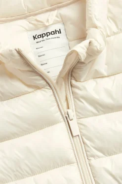 Kiiltävä kevyt takki | Luonnonvalkoinen | Lapset | Kappahl