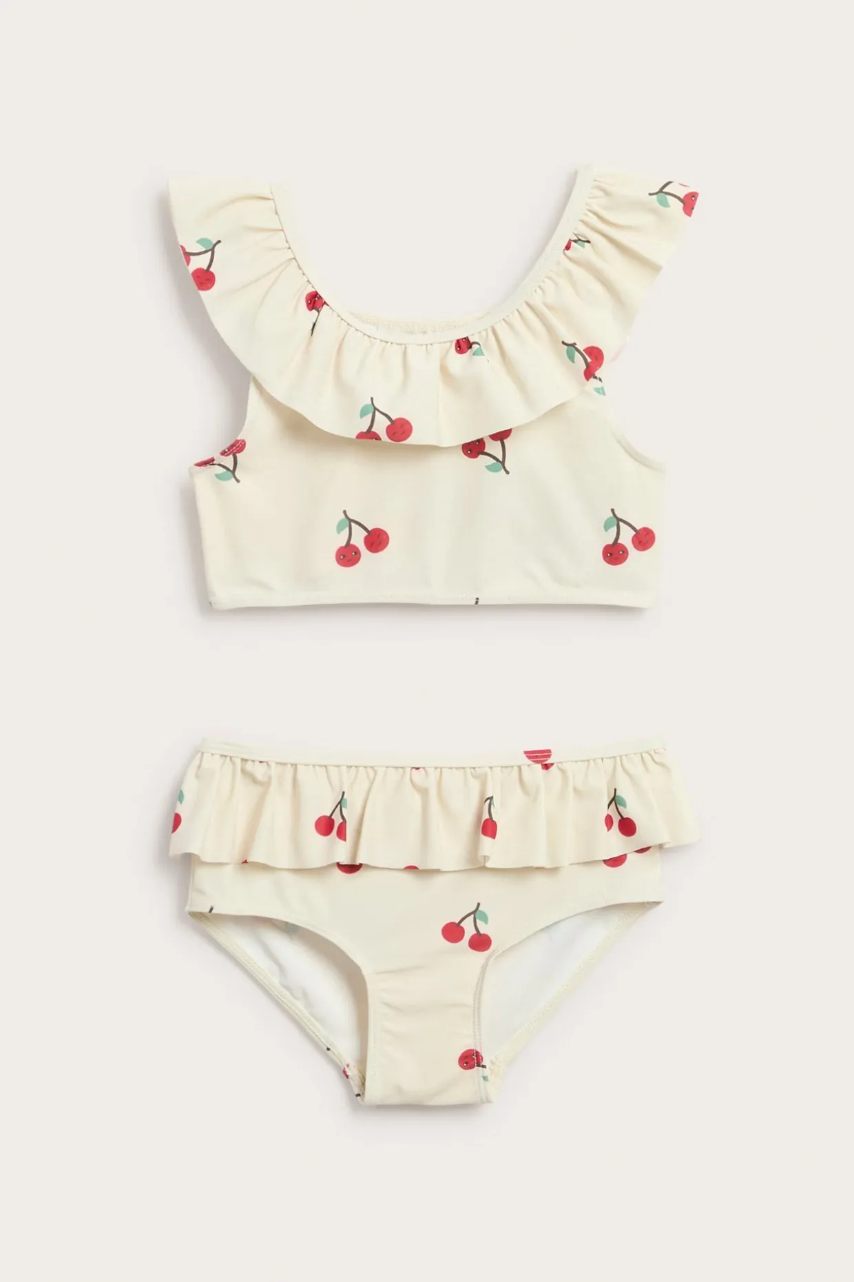 Kirsikkakuvioiset bikinit | Vaaleanbeige | Lapset | Kappahl