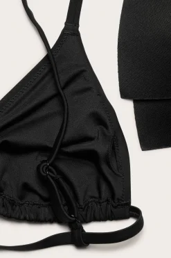 Kolmion muotoinen bikiniyläosa | Musta | Naiset | Kappahl