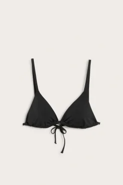 Kolmion muotoinen bikiniyläosa | Musta | Naiset | Kappahl