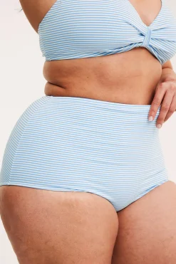 Korkeavyötäröinen bikinialaosa | Vaaleansininen | Naiset | Kappahl