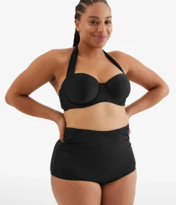 Korkeavyötäröinen bikinialaosa | Musta | Naiset | Kappahl