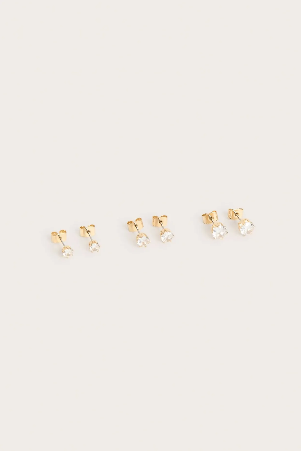 Korvakorut, 3-pack | Kulta | Naiset | Kappahl