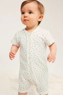 2 kpl:n pakkaus lyhythihaisia pyjamia | Beige | Vauvat | Kappahl
