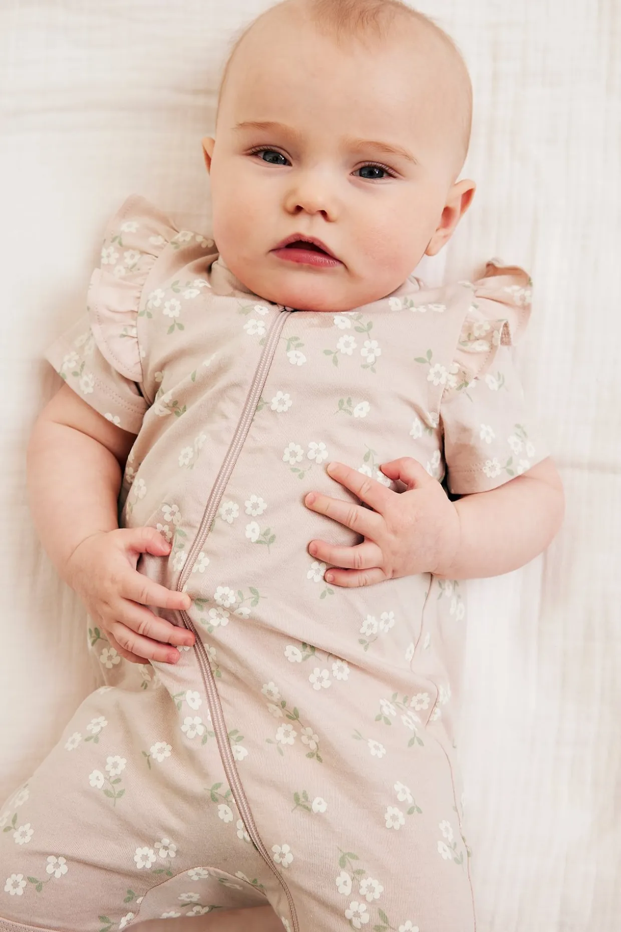 2 kpl:n pakkaus lyhythihaista pyjamaa | Pinkki | Vauvat | Kappahl