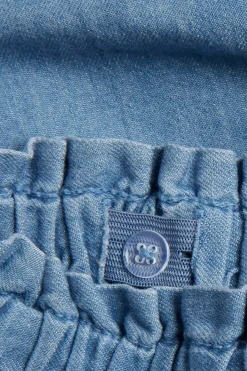Kudottua farkkukangasta olevat shortsit | Vaalea denim | Lapset | Newbie