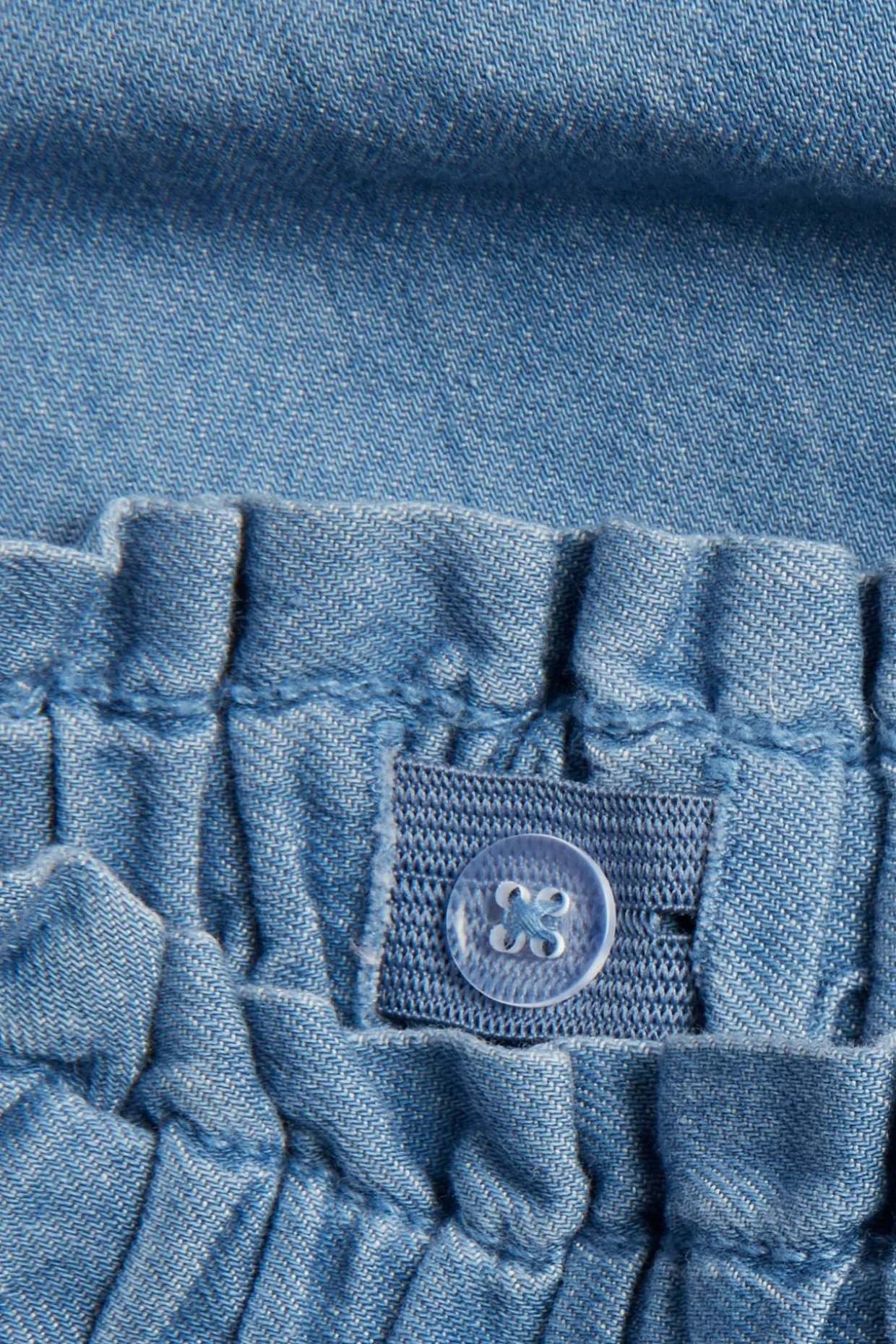 Kudottua farkkukangasta olevat shortsit | Vaalea denim | Lapset | Newbie