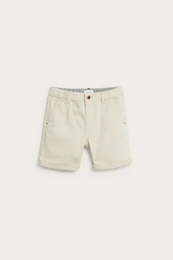 Kudotut shortsit, jossa taskut | Beige | Lapset | Newbie