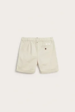 Kudotut shortsit, jossa taskut | Beige | Lapset | Newbie