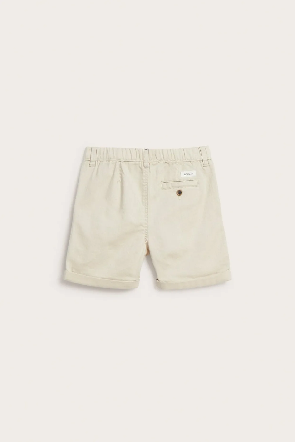 Kudotut shortsit, jossa taskut | Beige | Lapset | Newbie