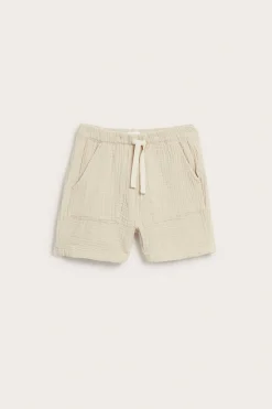 Kudotut shortsit | Luonnonvalkoinen | Lapset | Newbie