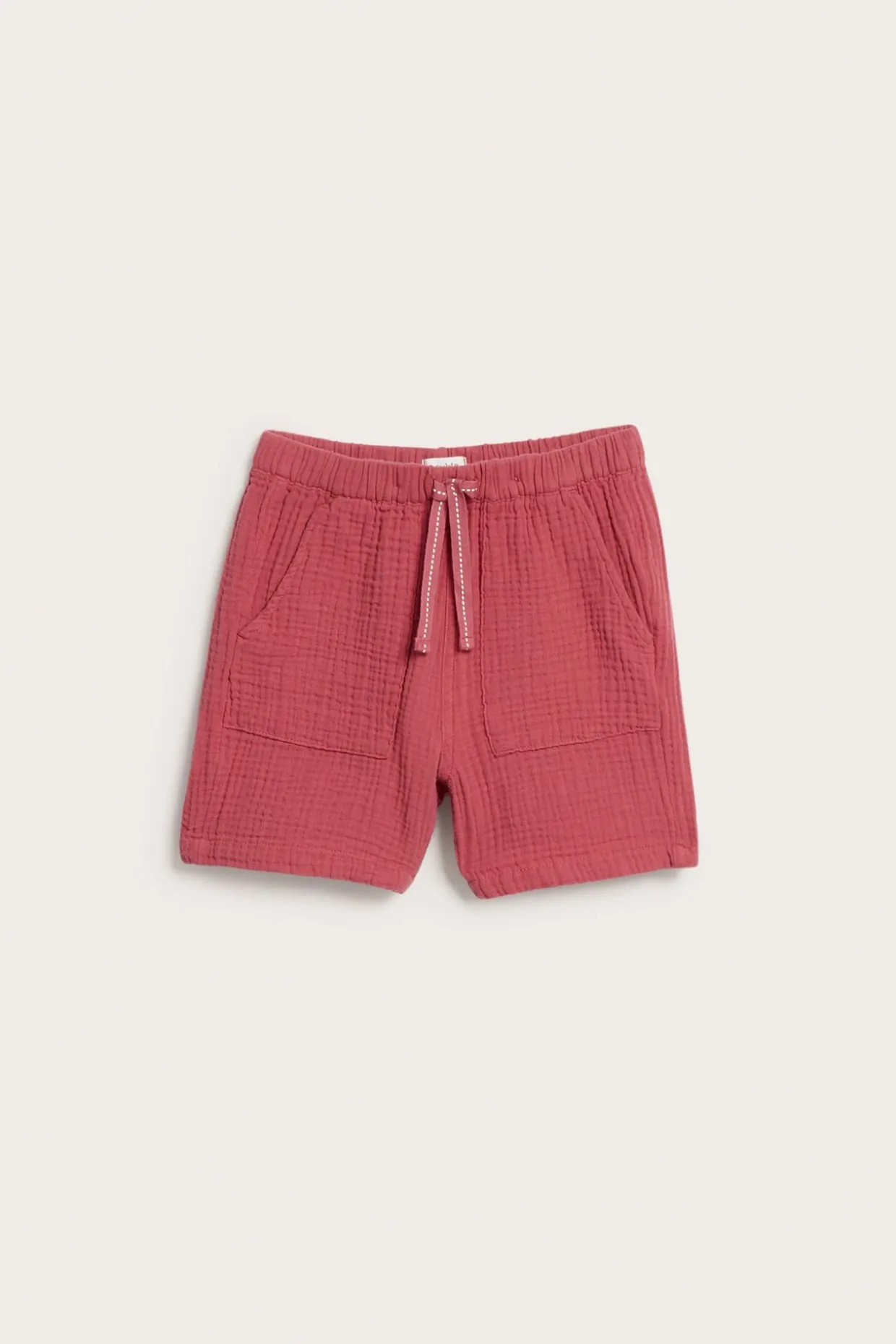 Kudotut shortsit | Punainen | Lapset | Newbie