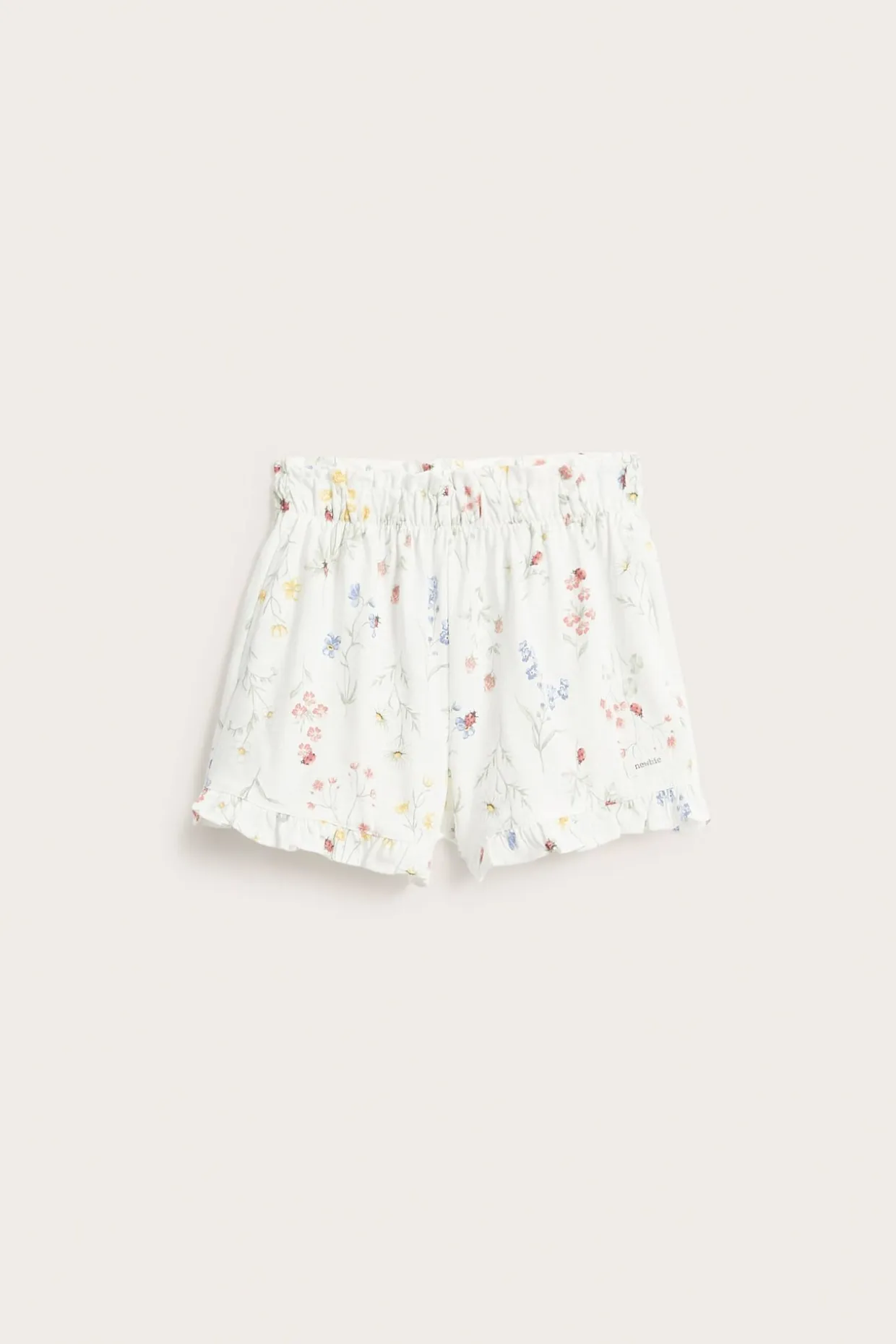 Kukalliset jerseyshortsit | Luonnonvalkoinen | Lapset | Newbie