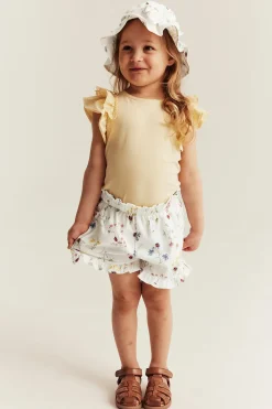 Kukalliset jerseyshortsit | Luonnonvalkoinen | Lapset | Newbie