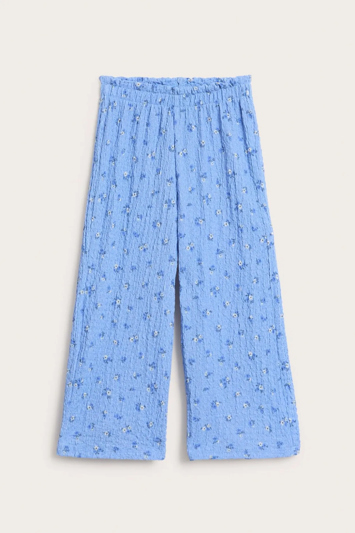 Kukkakuvioiset culotte-housut | Vaaleansininen | Lapset | Kappahl