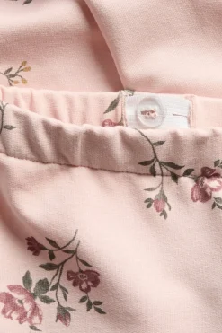 Kukkakuvioiset jerseyhousut | Vaaleanpunainen | Lapset | Newbie