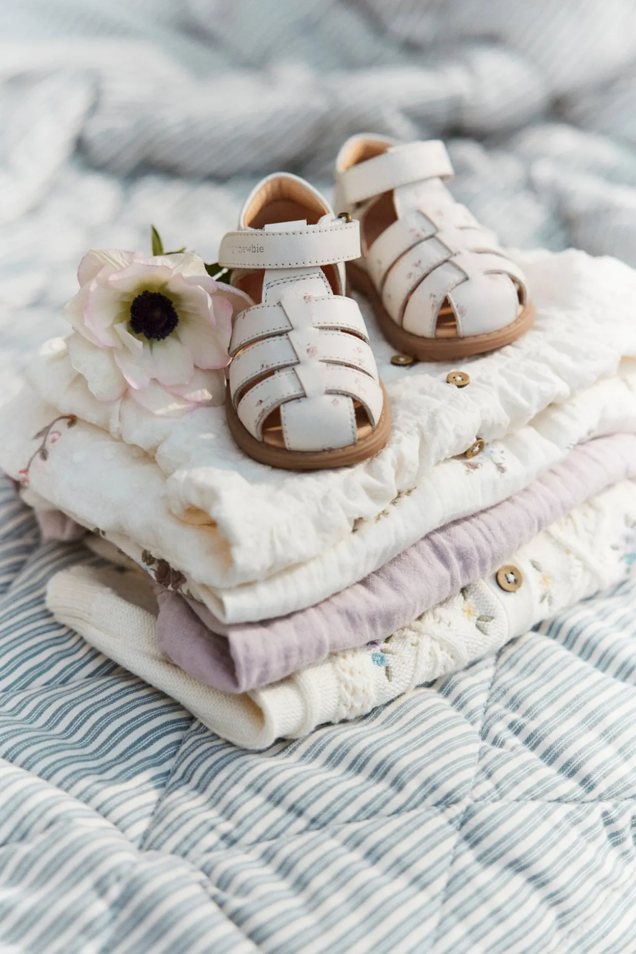 Kukkakuvioiset sandaalit Hällevik | Valkoinen | Vauvat | Newbie