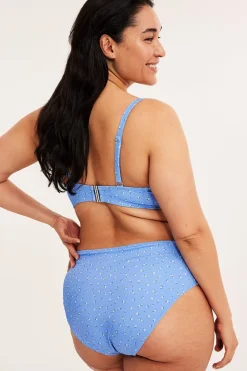 Kuviollinen bikinialaosa | Sininen | Naiset | Kappahl