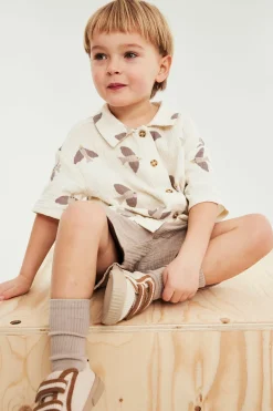 Kuviollinen musliinipaita | Beige | Lapset | Kappahl