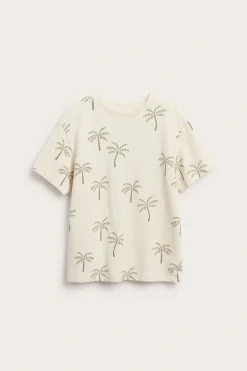 Kuviollinen puuvilla-t-paita | Vaaleanbeige | Lapset | Kappahl