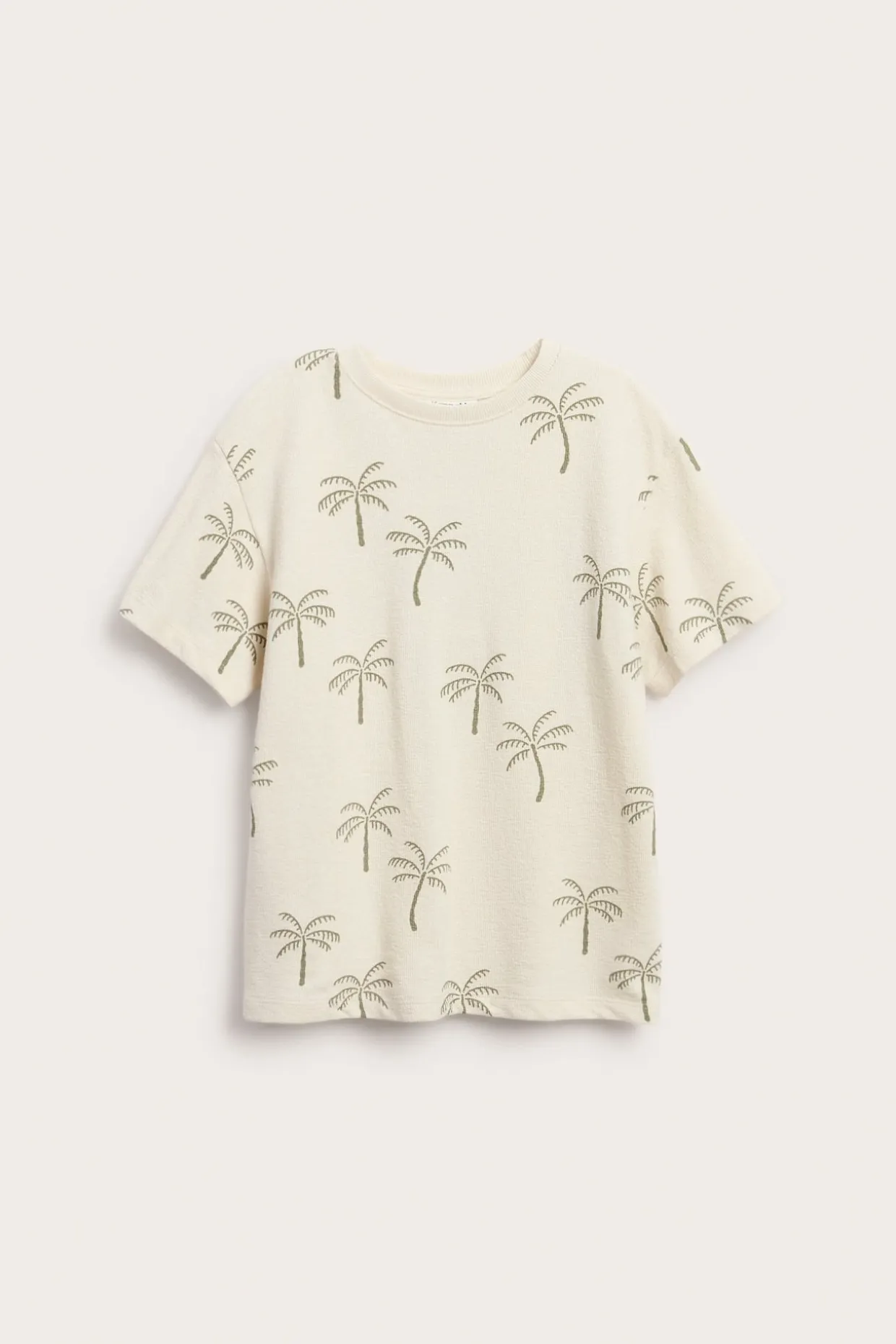 Kuviollinen puuvilla-t-paita | Vaaleanbeige | Lapset | Kappahl