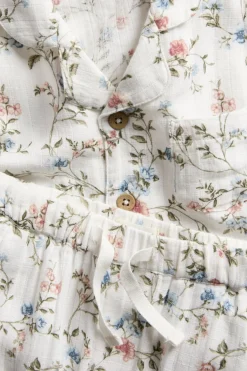 Kuviollinen pyjama | Luonnonvalkoinen | Lapset | Newbie