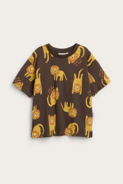 Kuviollinen t-paita. | Ruskea | Lapset | Kappahl