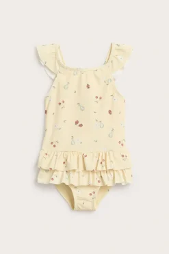 Kuviollinen uimapuku | Keltainen | Lapset | Newbie
