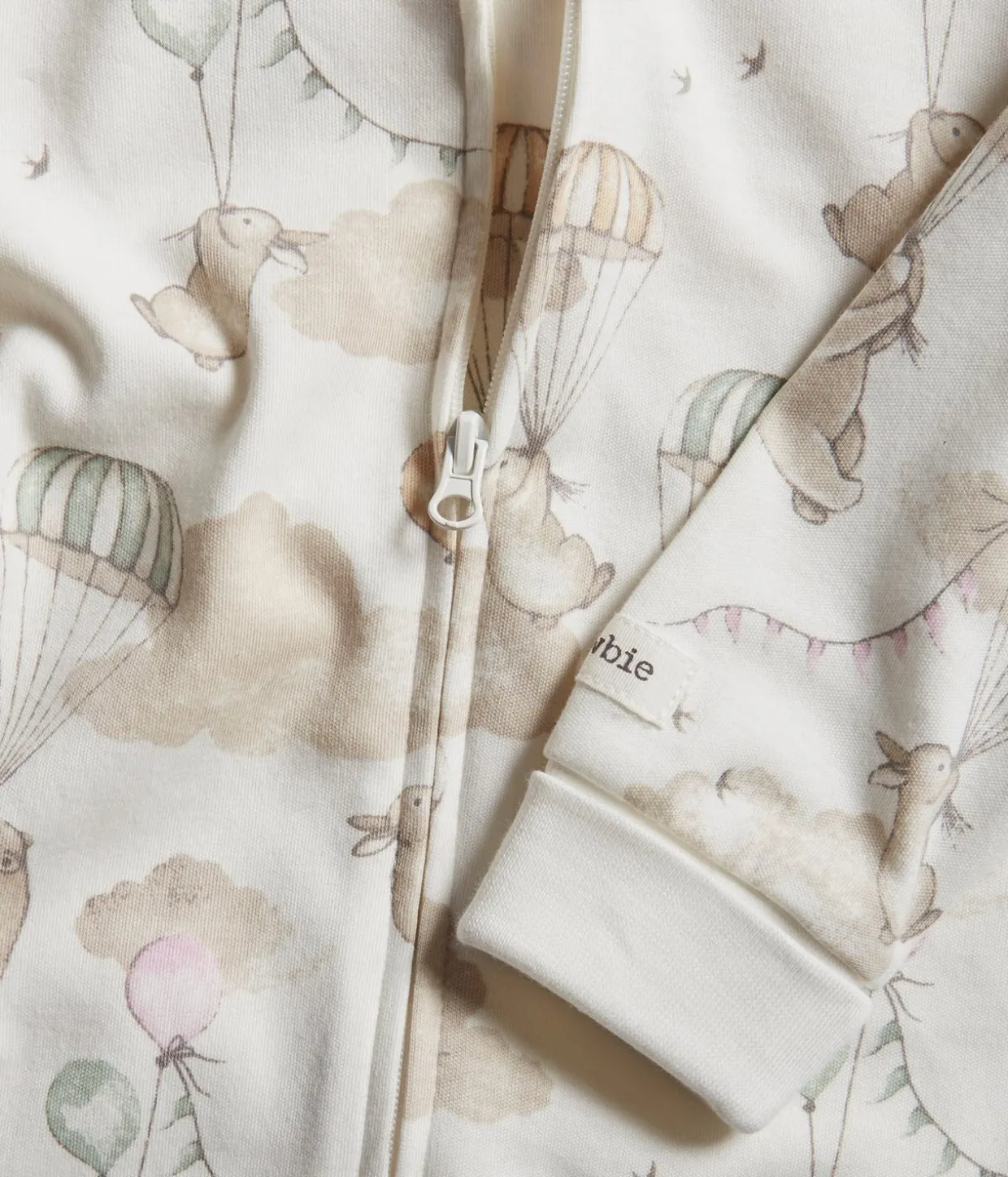 Kuviollinen vauvojen pyjama | Luonnonvalkoinen | Vauvat | Newbie