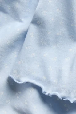 Kuviollinen yöpaita | Vaaleansininen | Naiset | Kappahl