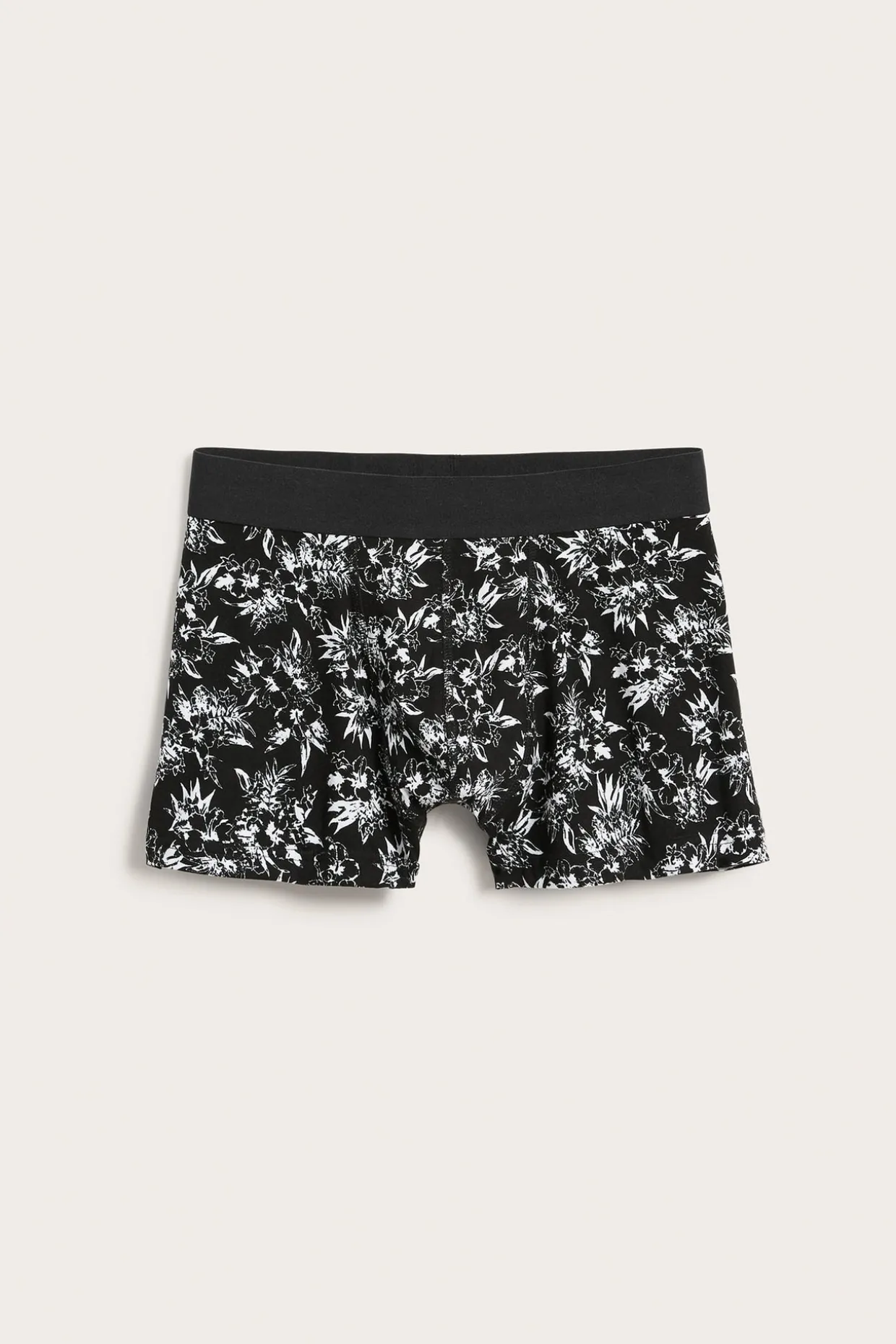 Kuviolliset boxerit | Musta | Miehet | Kappahl