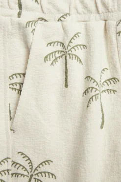 Kuviolliset puuvillatrikooshortsit | Vaaleanbeige | Lapset | Kappahl
