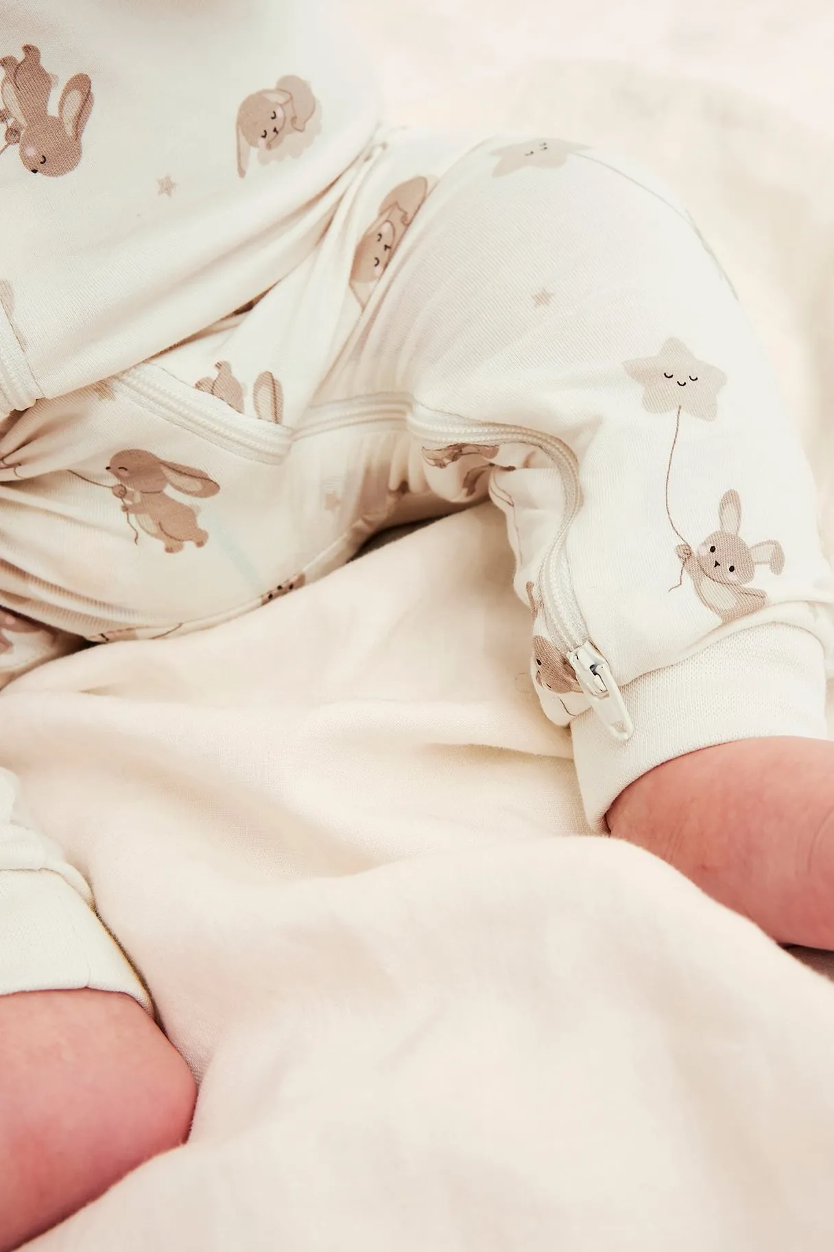 Kuviolliset vauvojen pyjamat, 2-pack | Luonnonvalkoinen | Vauvat | Kappahl
