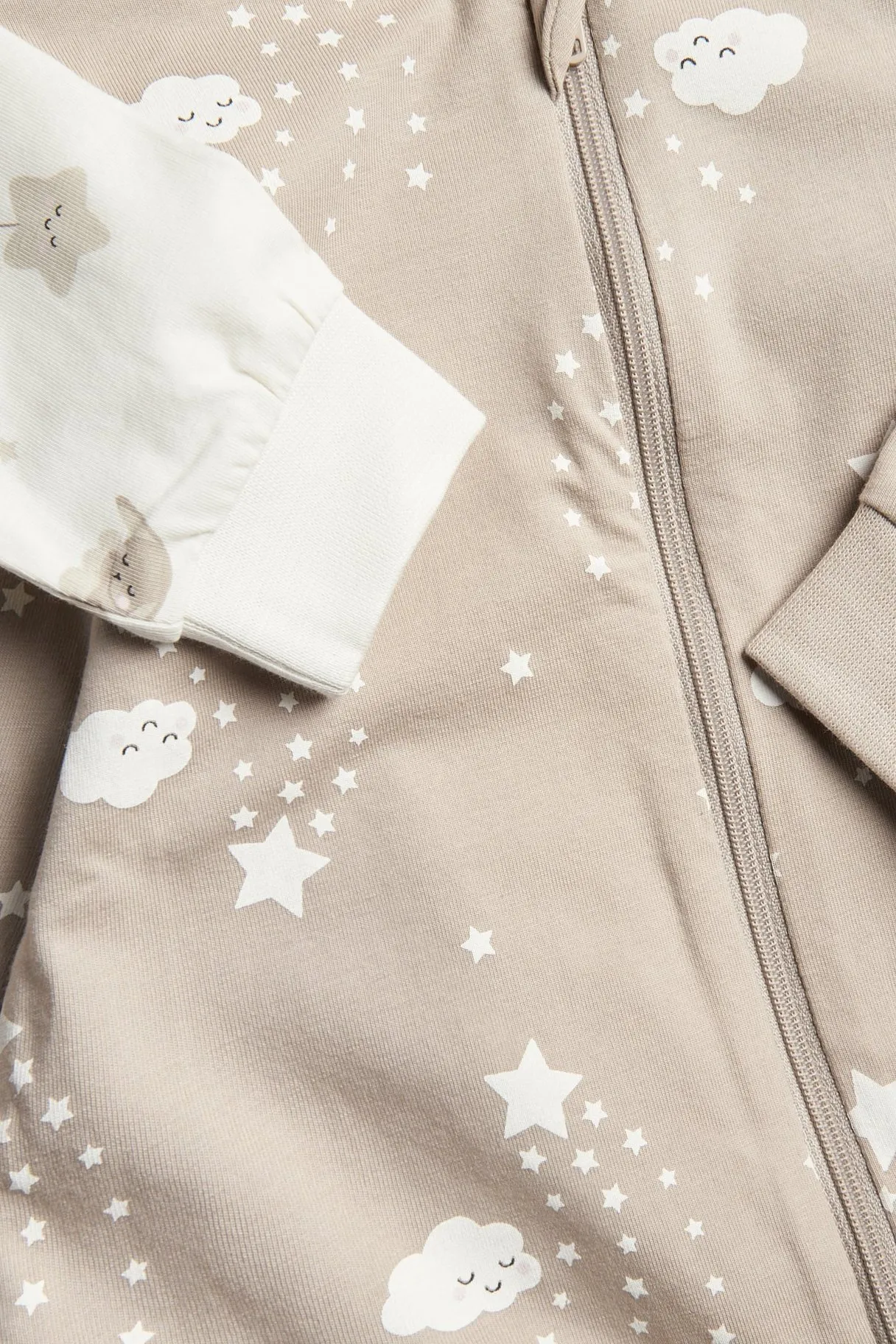 Kuviolliset vauvojen pyjamat, 2-pack | Luonnonvalkoinen | Vauvat | Kappahl