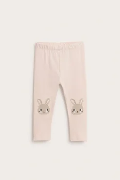 Leggingsit, joissa on applikointi | Pinkki | Vauvat | Kappahl