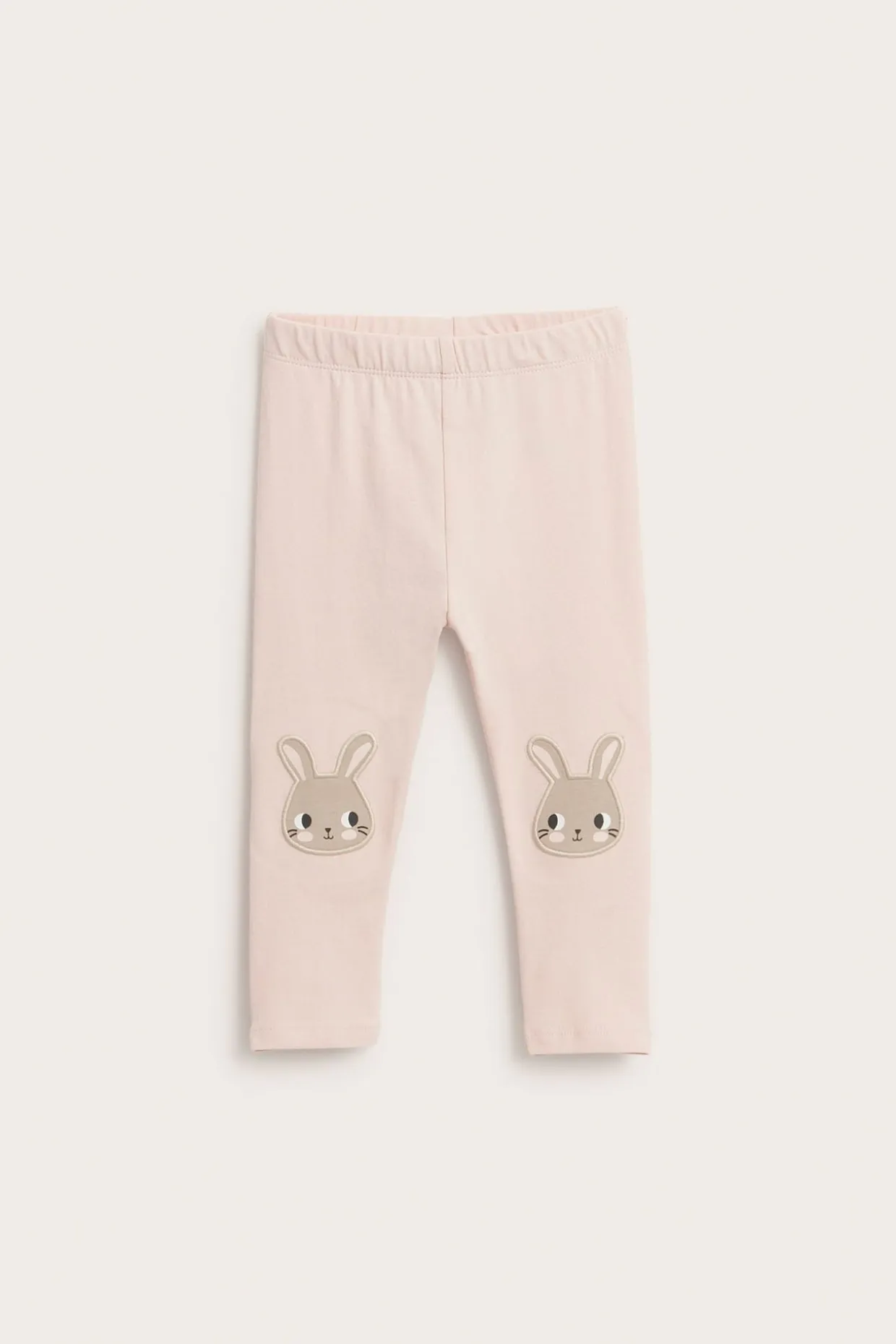 Leggingsit, joissa on applikointi | Pinkki | Vauvat | Kappahl