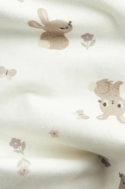 Leggingsit, joissa pupukuviointi | Luonnonvalkoinen | Vauvat | Kappahl