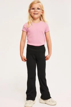 Lämpimät flare-leggingsit | Musta | Lapset | Kappahl