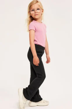 Lämpimät flare-leggingsit | Musta | Lapset | Kappahl
