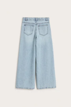 Loose jeans low waist | Vaalea denim | Lapset | Kappahl