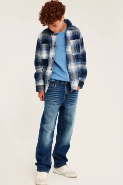 Loose jeans mid waist | Denim | Lapset | Kappahl