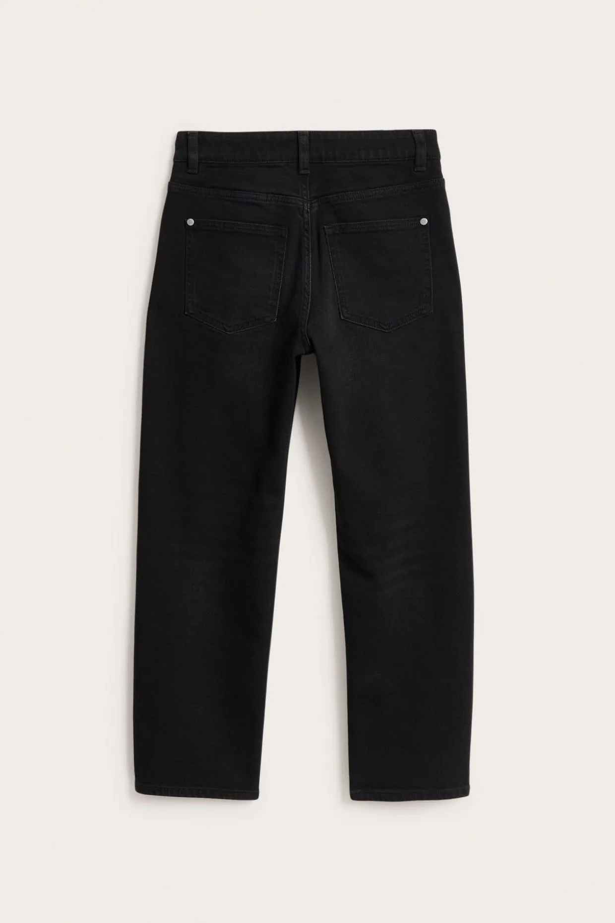 Loose jeans mid waist | Musta denim | Lapset | Kappahl