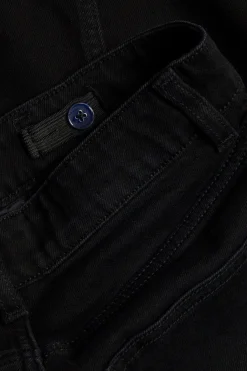 Loose jeans mid waist | Musta denim | Lapset | Kappahl