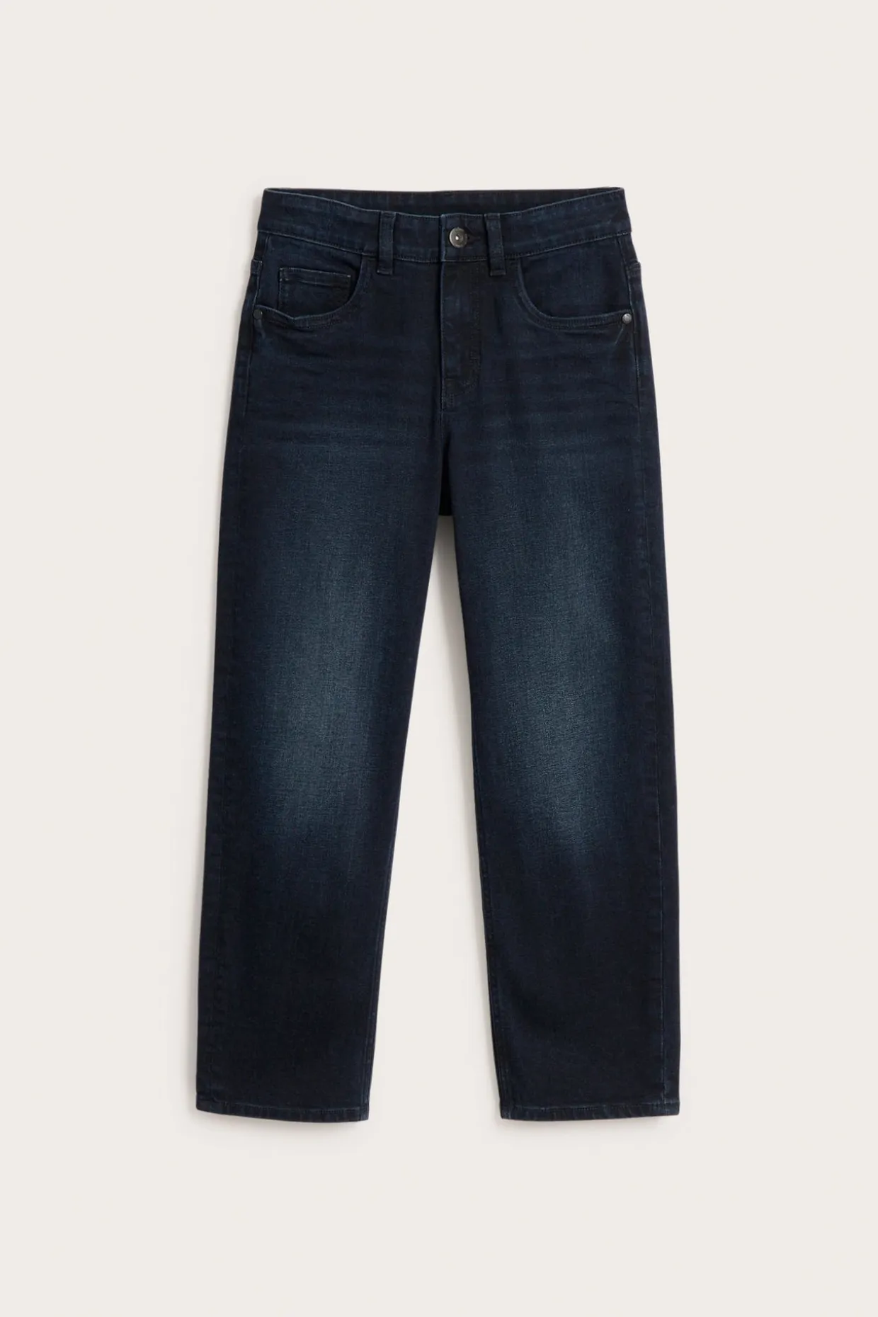 Loose jeans mid waist | Sinimusta denim | Lapset | Kappahl