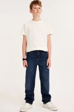 Loose jeans mid waist | Tummansininen | Lapset | Kappahl