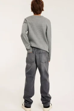 Loose jeans mid waist | Vaaleanharmaa | Lapset | Kappahl