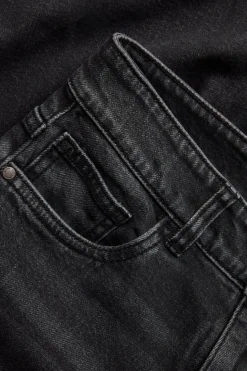 Loose jeans mid waist wide leg | Hopeanharmaa | Lapset | Kappahl