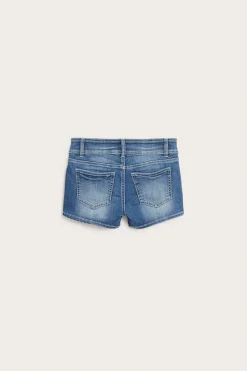 Lyhyet farkkushortsit, joissa on matala vyötärö | Denim | Lapset | Kappahl