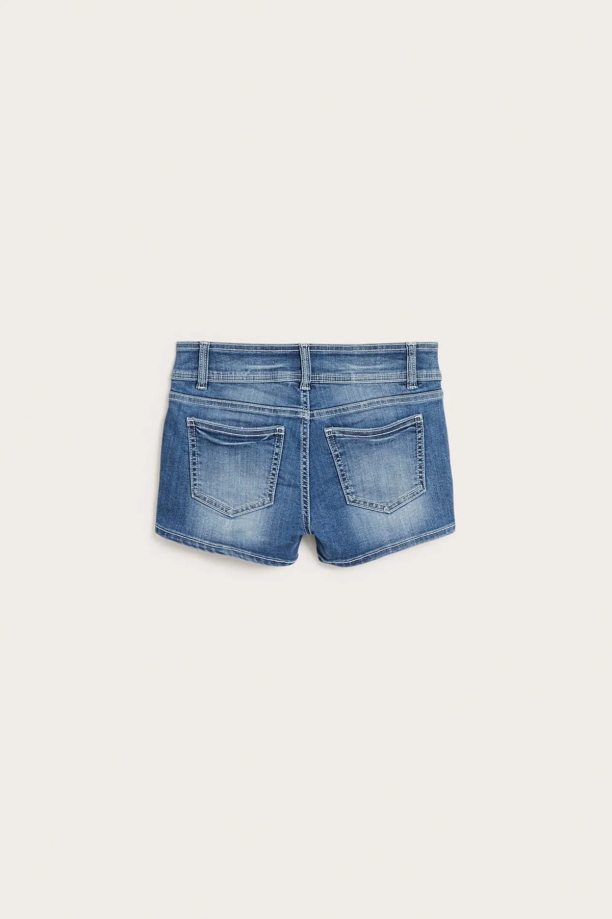Lyhyet farkkushortsit, joissa on matala vyötärö | Denim | Lapset | Kappahl